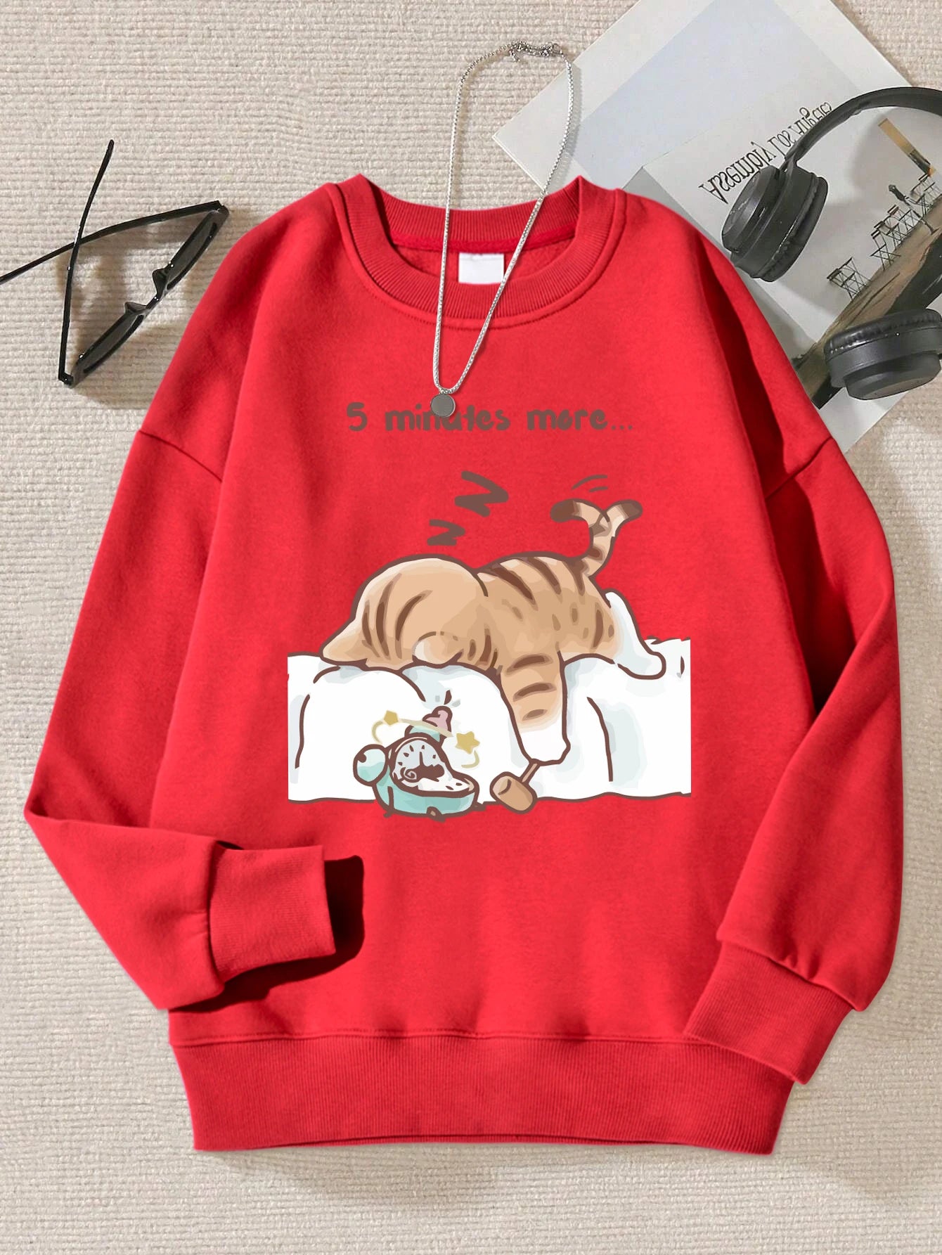 Sleepy Cat Sweatshirt