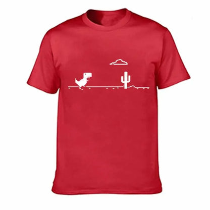 T-Rex No Internet Game T-Shirt