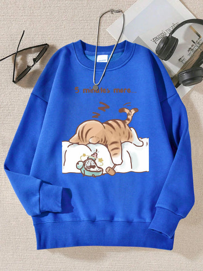 Sleepy Cat Sweatshirt