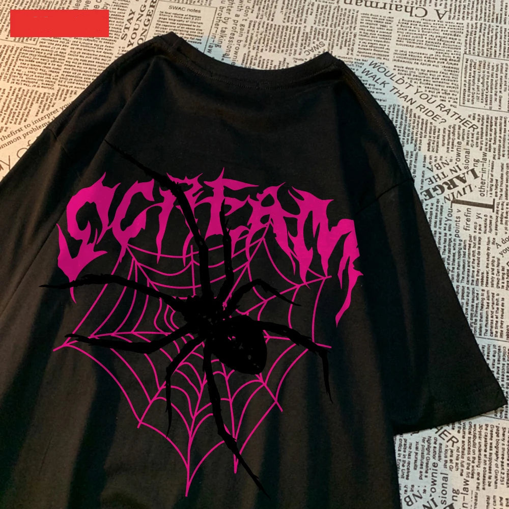 Scream Spider's Web T-Shirt