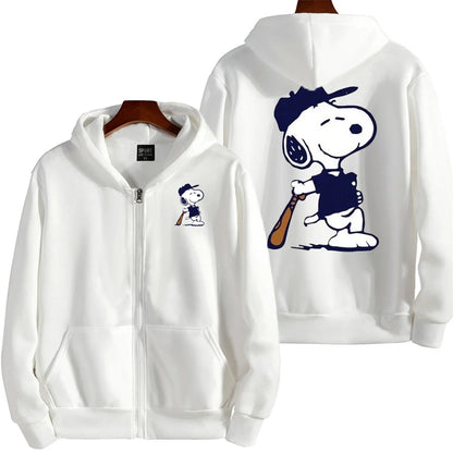 Snoopy Zip-Up Hoodie