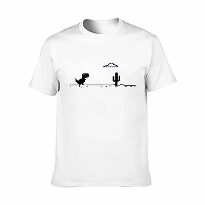 T-Rex No Internet Game T-Shirt