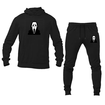 Men's Scream Ghostface Hoodie Joggers Set