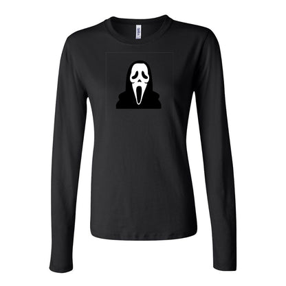 Women's Scream Ghostface Long Sleeve T-Shirt