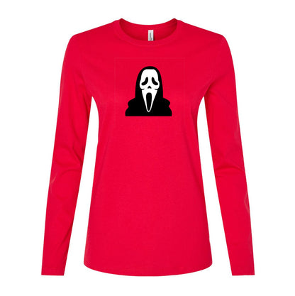 Women's Scream Ghostface Long Sleeve T-Shirt