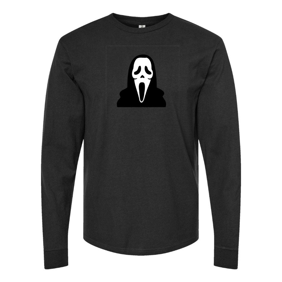 Youth Kids Scream Ghostface Long Sleeve T-Shirt