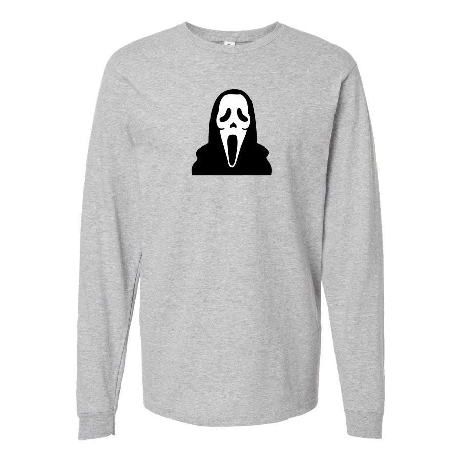 Youth Kids Scream Ghostface Long Sleeve T-Shirt
