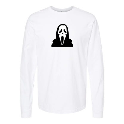 Youth Kids Scream Ghostface Long Sleeve T-Shirt