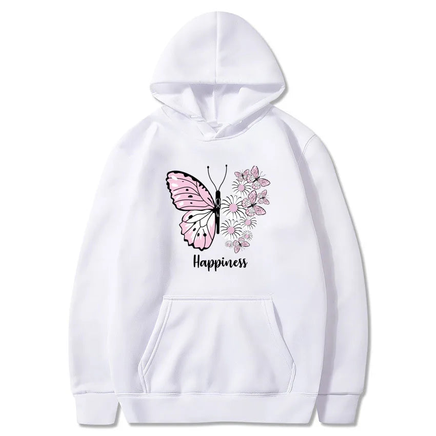 Butterfly Print Hoodie