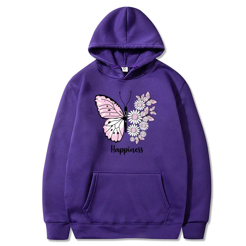 Butterfly Print Hoodie