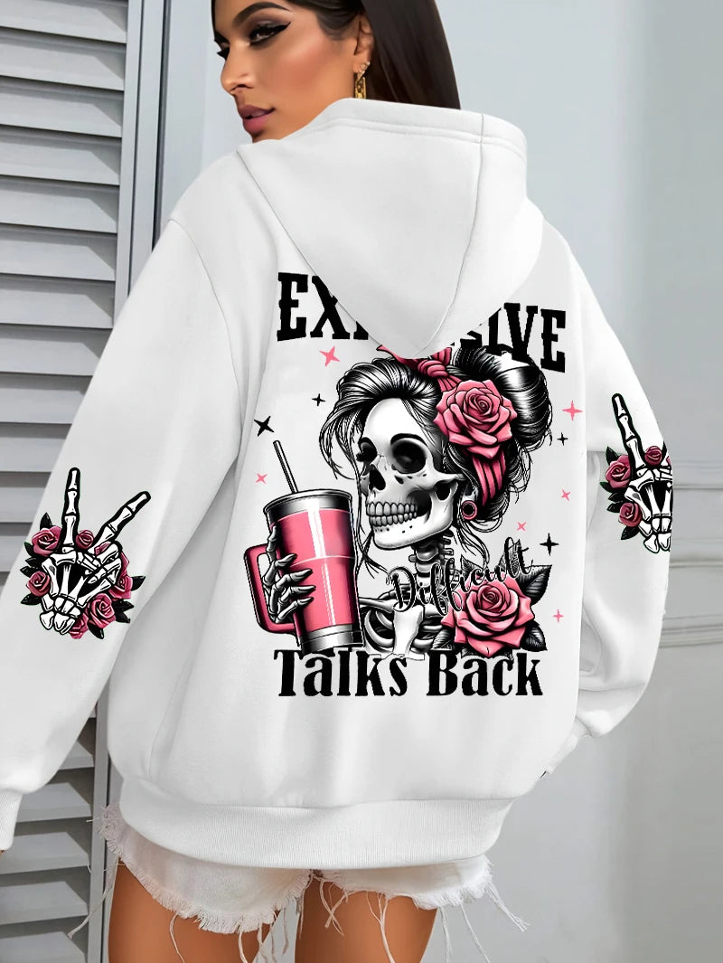 Expensive Talks Back Hoodie