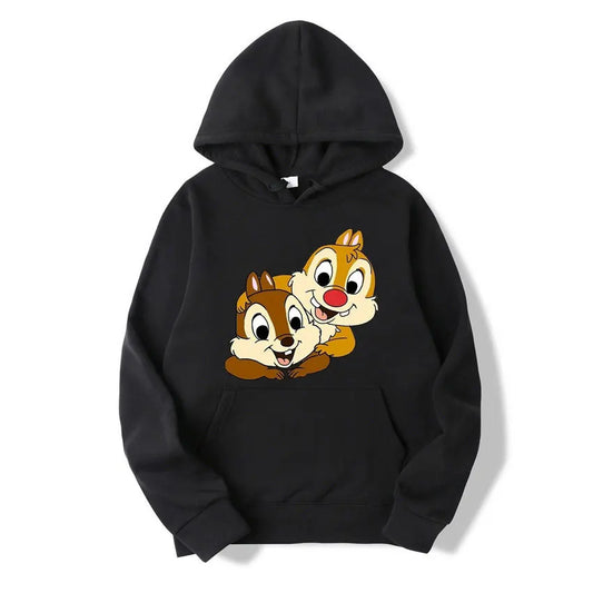 Chip & Dale Cartoon Hoodie