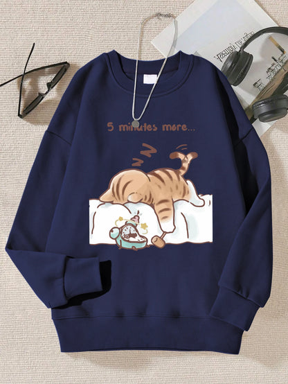Sleepy Cat Sweatshirt