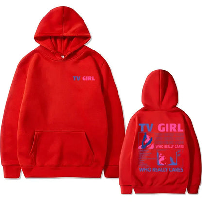 TV Girl Who Really Cares Album Hoodie