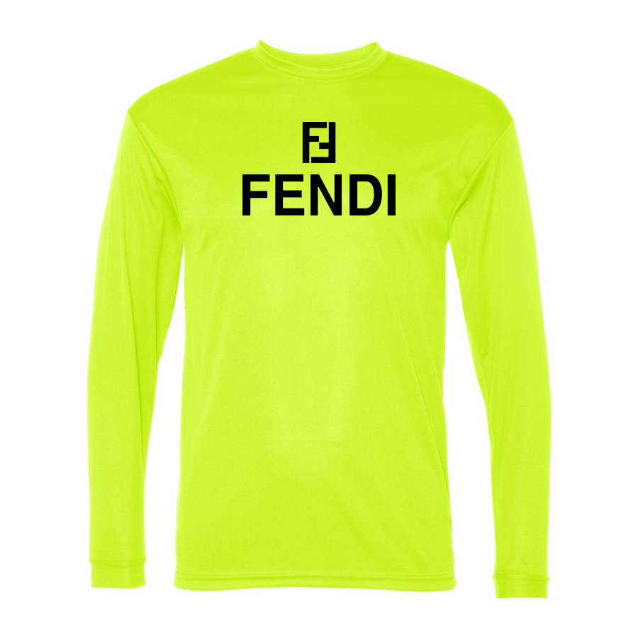 Men's Fendi Performance Long Sleeve T-Shirt