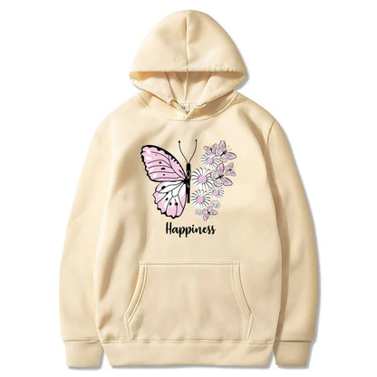 Butterfly Print Hoodie