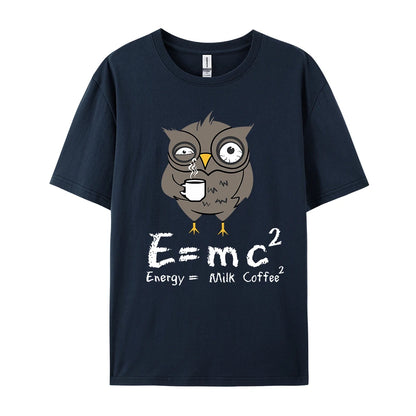 E=MC2 Energy Milk Coffee T-Shirt