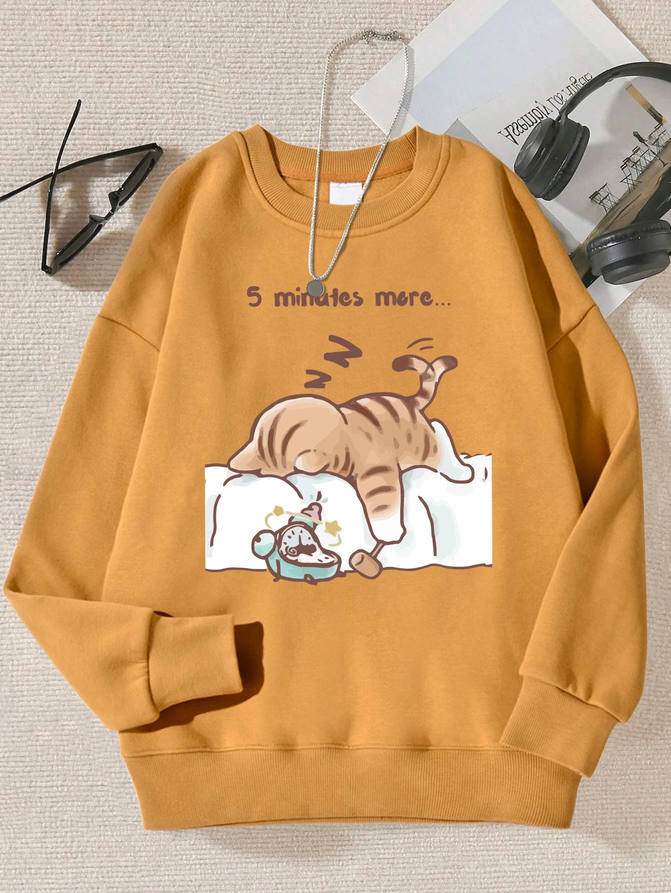 Sleepy Cat Sweatshirt