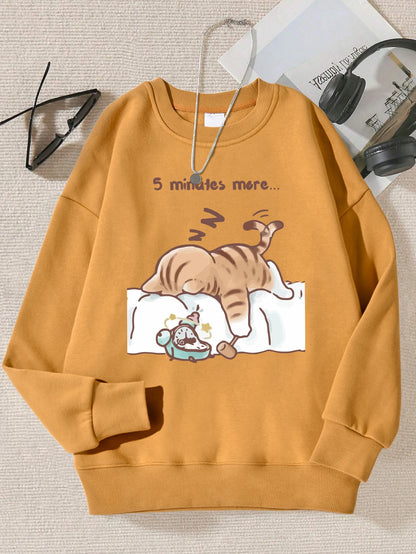 Sleepy Cat Sweatshirt