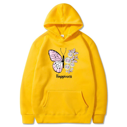 Butterfly Print Hoodie