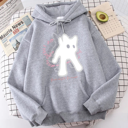 Ghost Cat Hoodie
