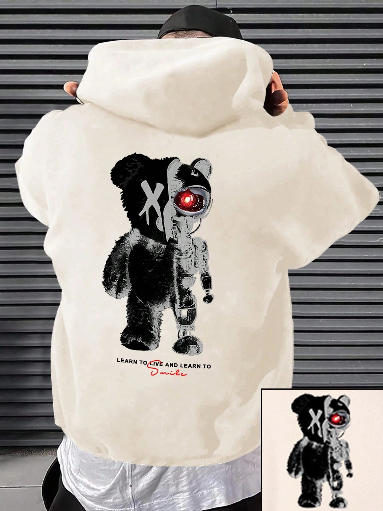 Robot Bear Hoodie