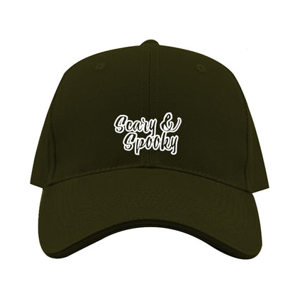 Scary & Spooky Dad Baseball Cap Hat