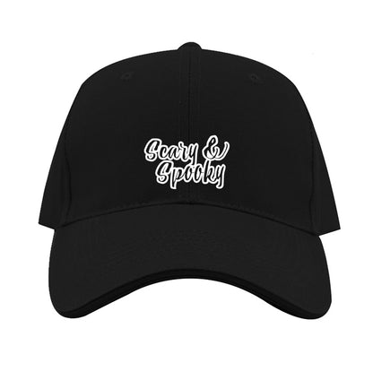 Scary & Spooky Dad Baseball Cap Hat