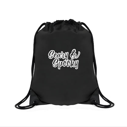 Scary & Spooky Drawstring Bag