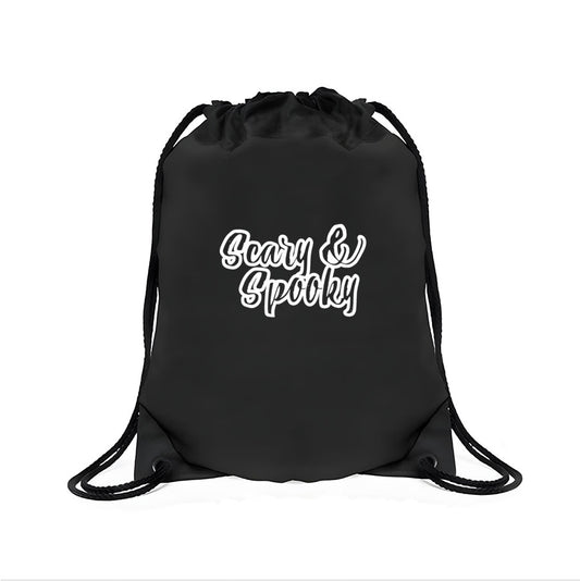 Scary & Spooky Drawstring Bag