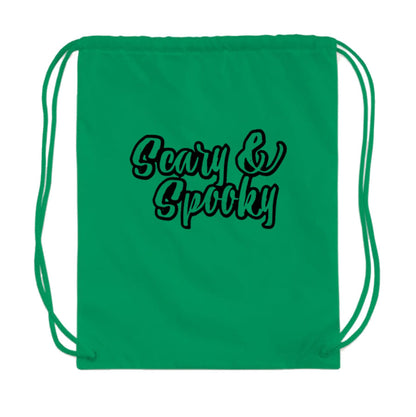 Scary & Spooky Drawstring Bag