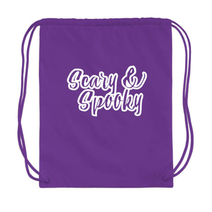 Scary & Spooky Drawstring Bag