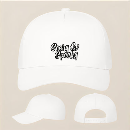 Scary & Spooky Five Panel Twill Snapback Cap