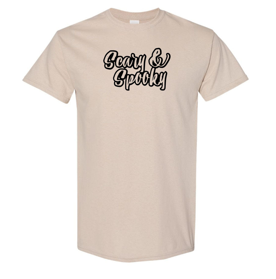 Men's Scary & Spooky Cotton T-Shirt