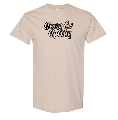 Men's Scary & Spooky Cotton T-Shirt