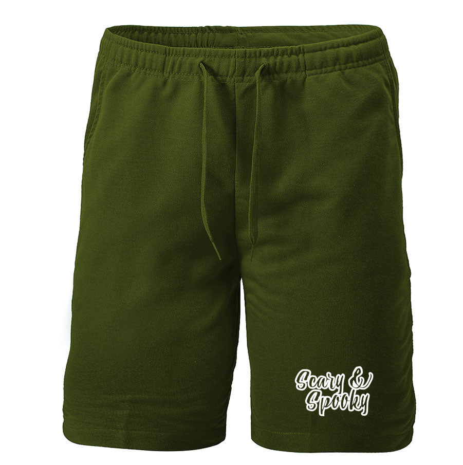 Men's Scary & Spooky Athletic Fleece Shorts