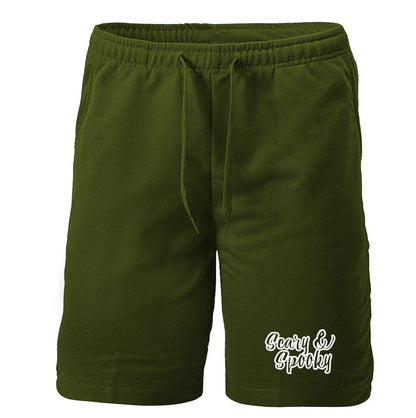 Men's Scary & Spooky Athletic Fleece Shorts