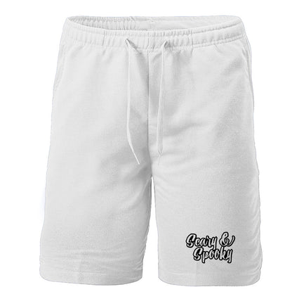 Men's Scary & Spooky Athletic Fleece Shorts