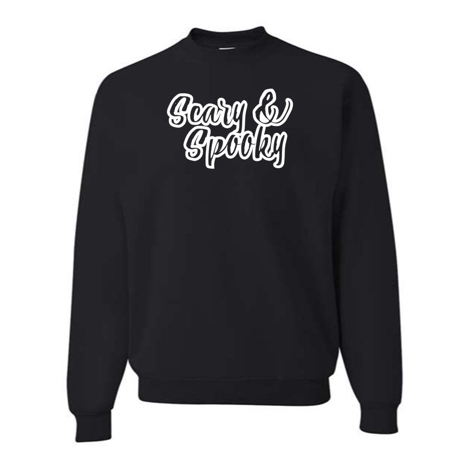 Men's Scary & Spooky Crewneck Sweatshirt