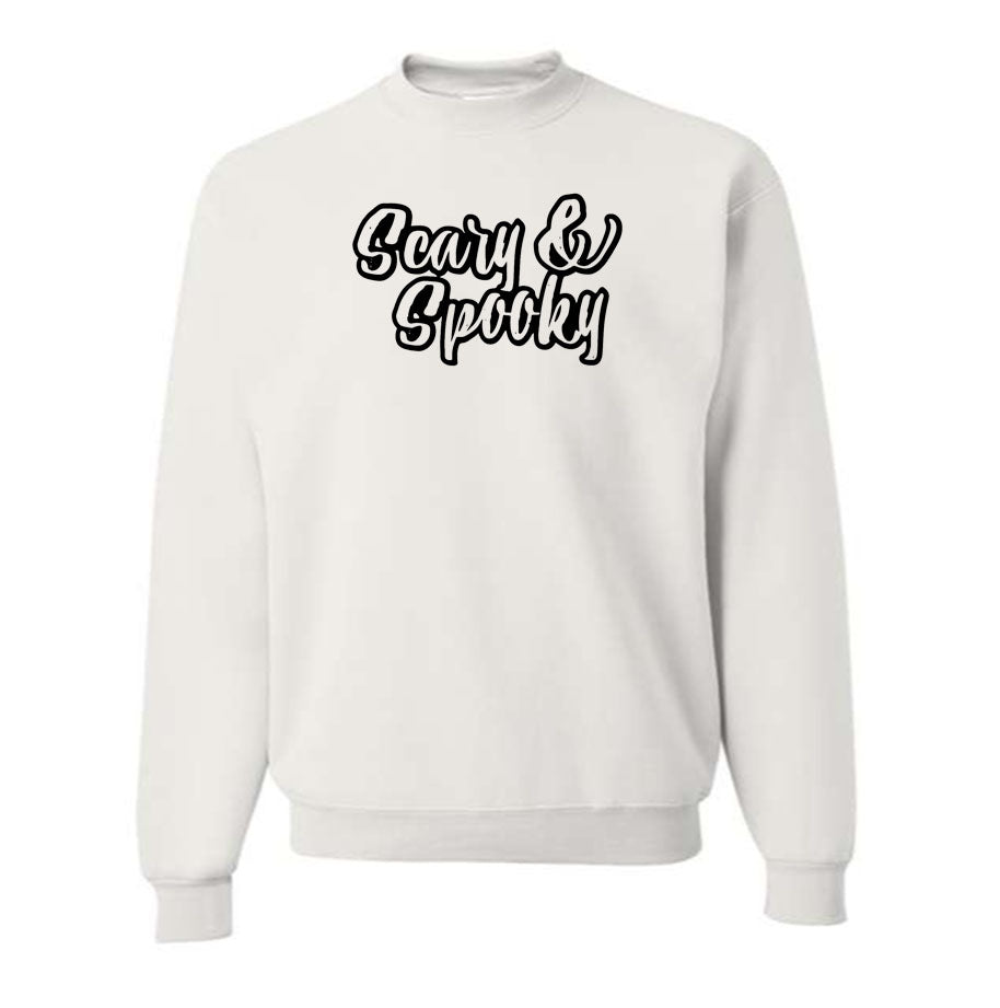 Men's Scary & Spooky Crewneck Sweatshirt