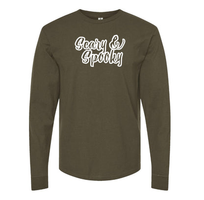 Men's Scary & Spooky Long Sleeve T-Shirt