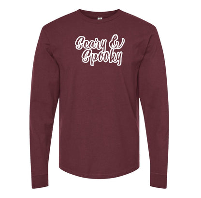 Men's Scary & Spooky Long Sleeve T-Shirt