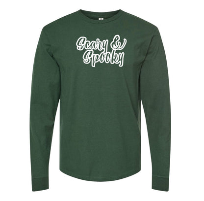 Men's Scary & Spooky Long Sleeve T-Shirt