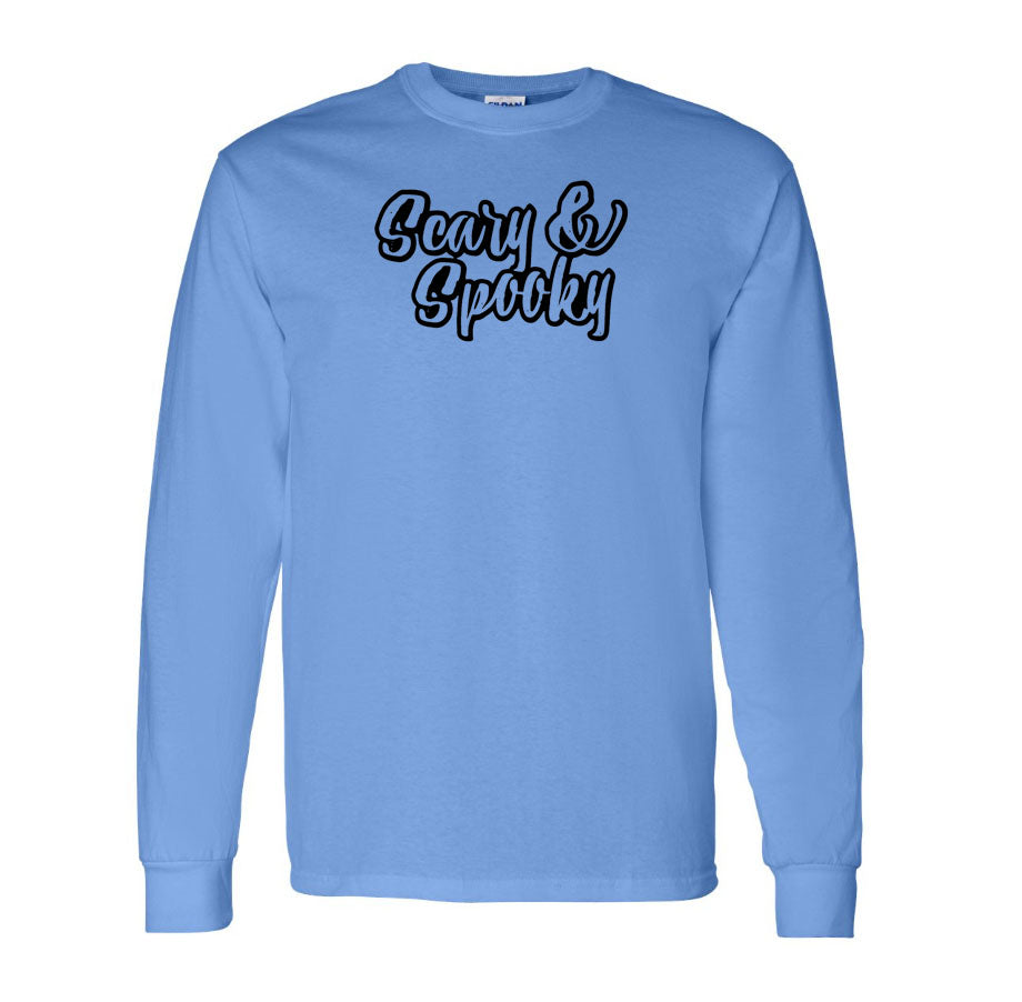 Men's Scary & Spooky Long Sleeve T-Shirt