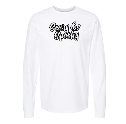 Men's Scary & Spooky Long Sleeve T-Shirt