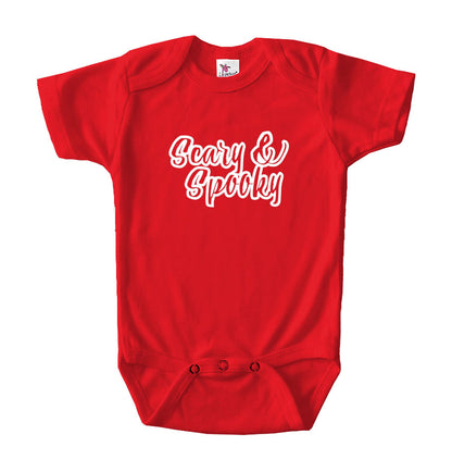 Scary & Spooky Baby Romper Onesie