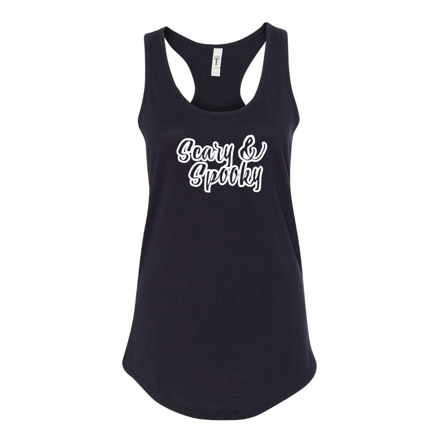 Women's Scary & Spooky Racerback Tank Top