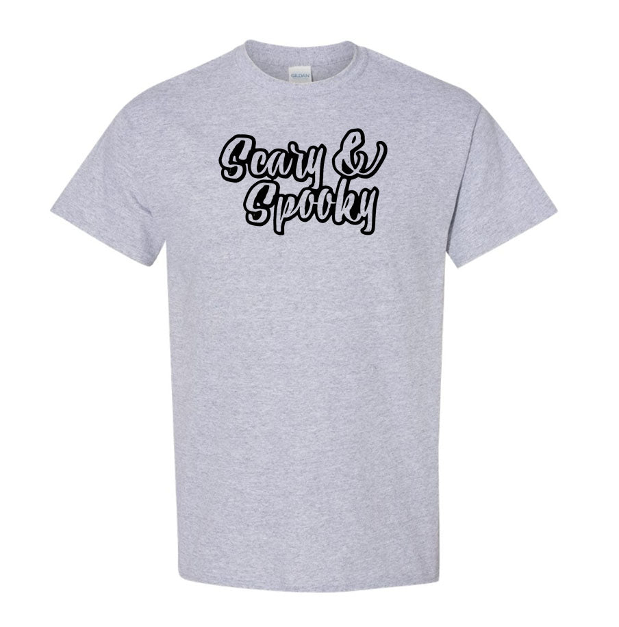 Youth Kids Scary & Spooky Cotton T-Shirt