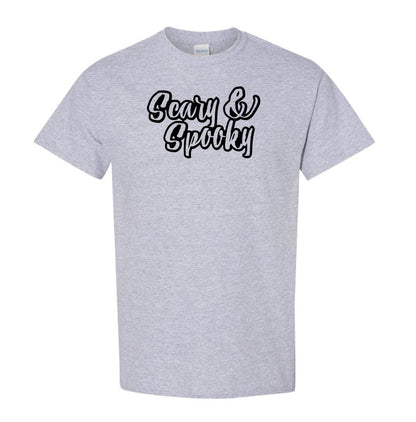 Youth Kids Scary & Spooky Cotton T-Shirt