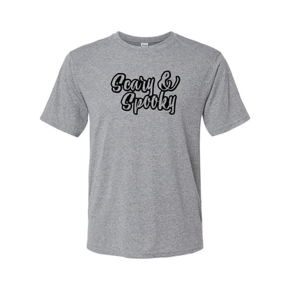 Youth Kids Scary & Spooky Polyester T-Shirt